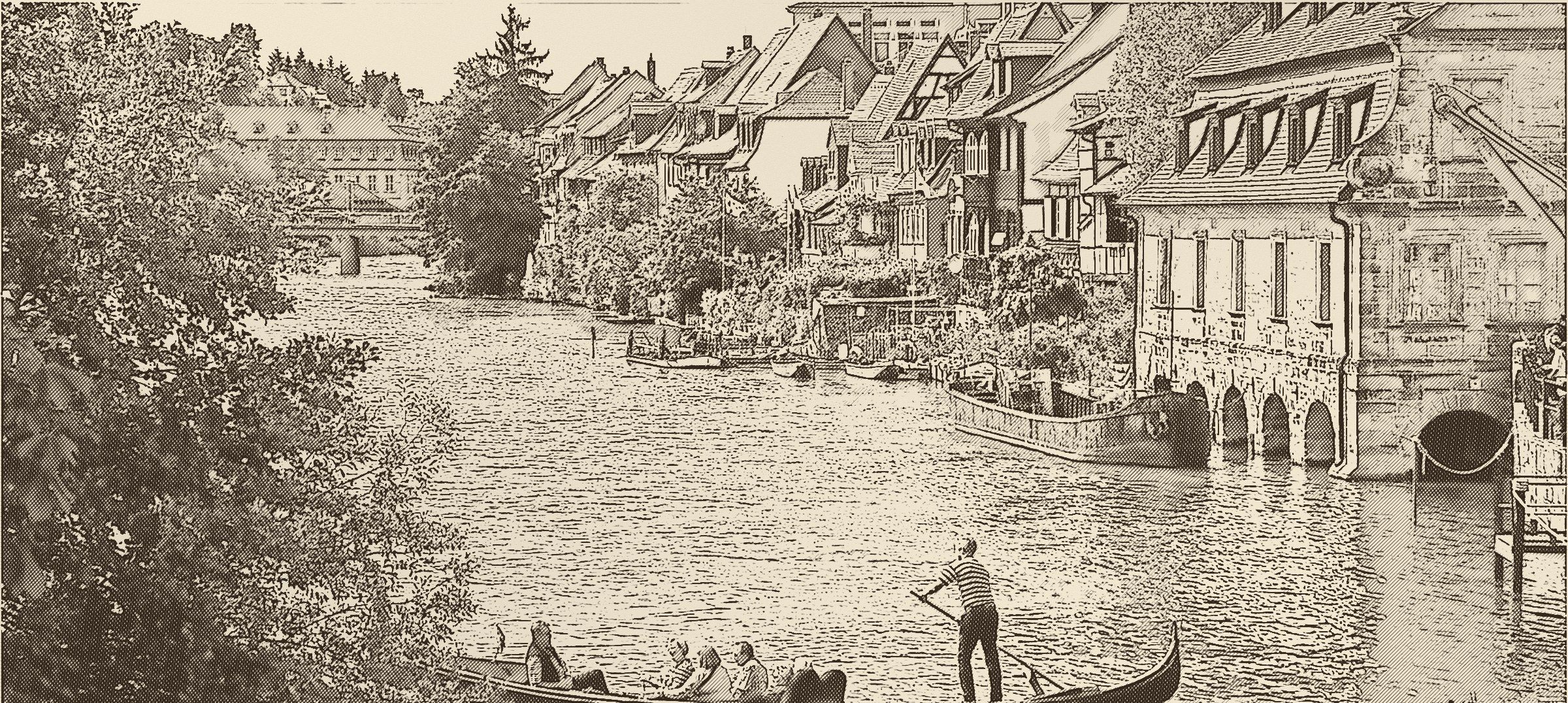 Zeichnung: Klein-Venedig